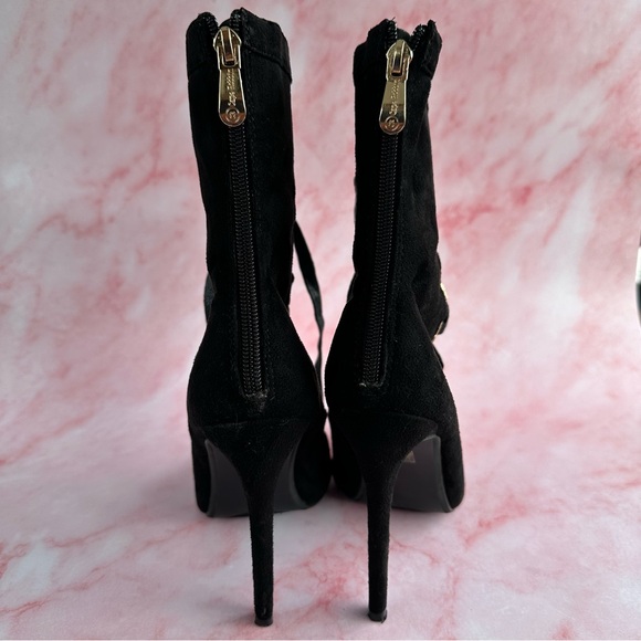 CAPE ROBBIN Gladiator Open Toed Heels Sz 5.5 - Picture 6 of 16